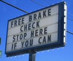 free brake check